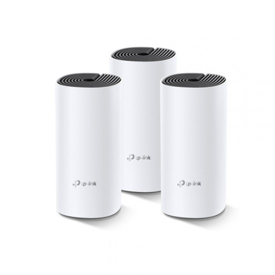 TP-Link Deco M4 (3 Pack) Whole Home Mesh Wi-Fi System AC1200 Dual-band Router