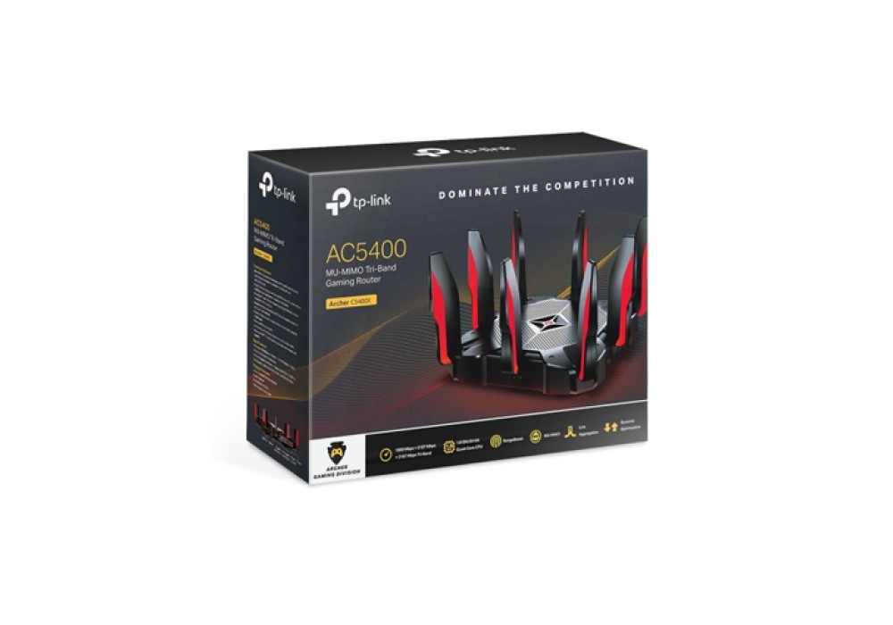 TP-Link Archer C5400X AC5400 MU-MIMO Tri-Band Gaming Router