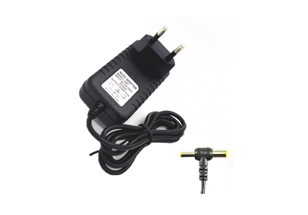 5V 2A Power Adapter AC-DC (Black)