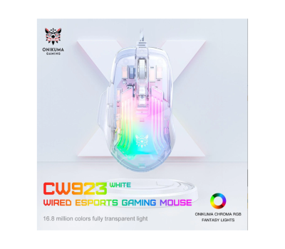 Onikuma CW923 Wired RGB Gaming Mouse