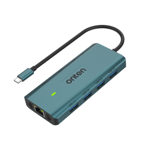 Onten UC962 10 in 1 USB-C/Type-C Multi-function HUB Docking Station