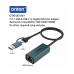 Onten USB 3.0 and Type-C to Gigabit Adapter
