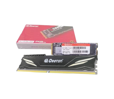 Oreton 256GB NVME SSD & Oreton 8GB DDR4 RAM Combo
