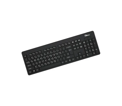 Pc Power 604 Wired Black Standard Office Keyboard with Bangla 