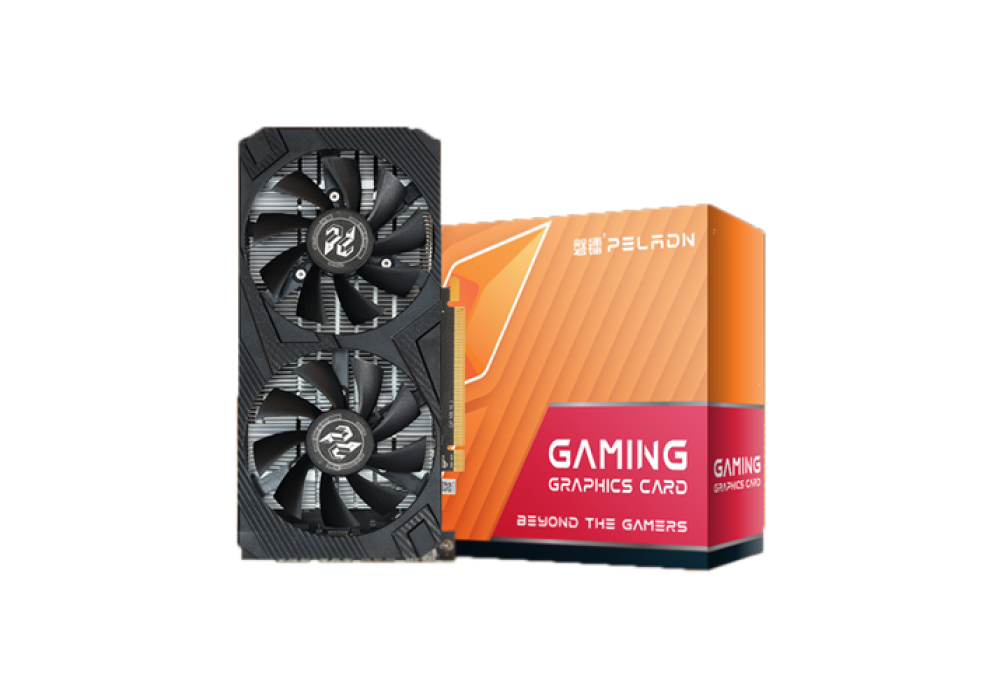 PELADN RX 580 8G 256Bit Dual Fans Gaming Graphics Card( WITH PC )