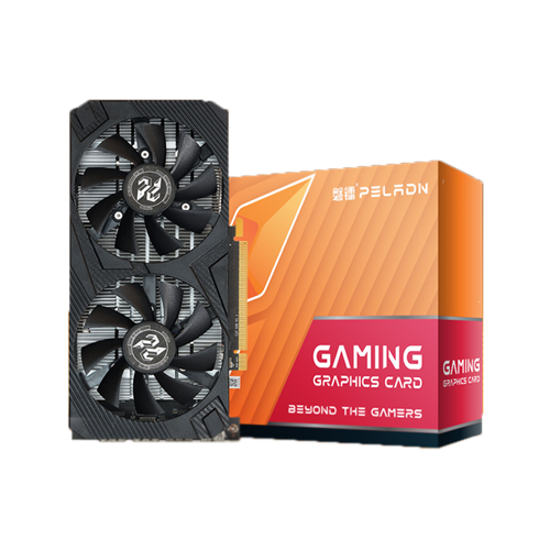 PELADN RX 580 8G 256Bit Dual Fans Gaming Graphics Card( WITH PC )