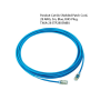 Panduit Cat 6A Shielded Patch Cord, 28 AWG, 5m, Blue, RJ45 Plug, TX6A-28 STP28X5MBU