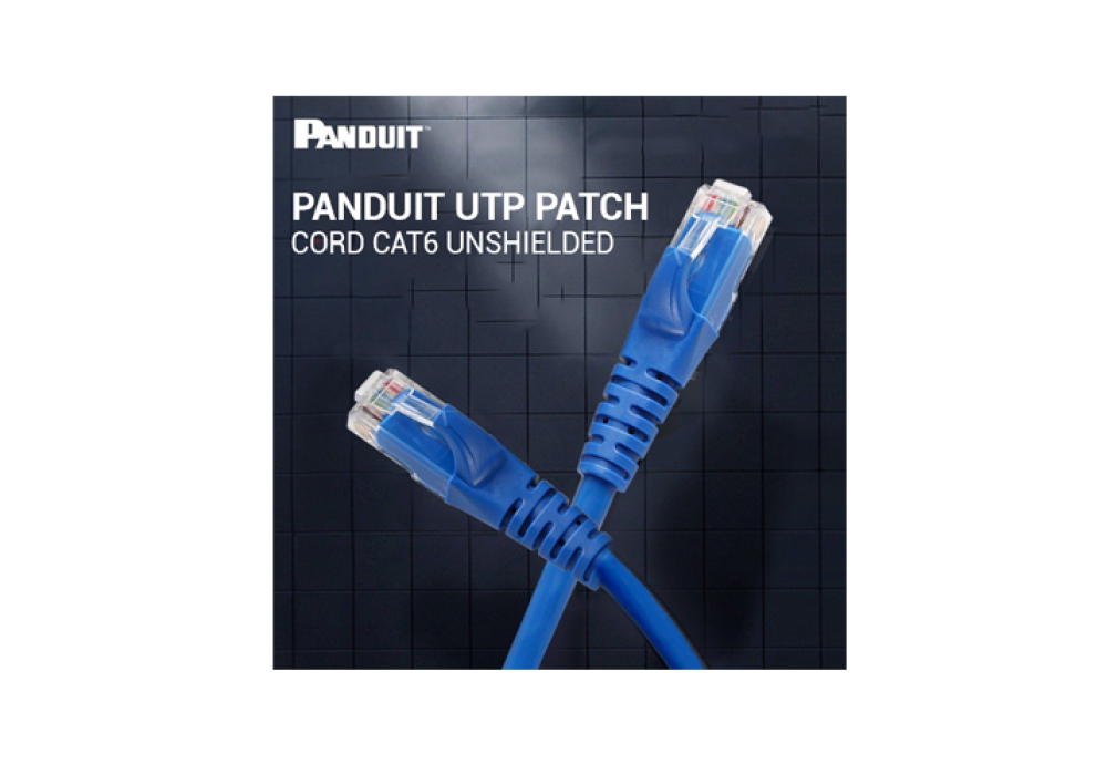 PANDUIT UTP PATCH CORD CAT6 UNSHIELDED 1M