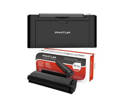 Pantum P2500 Printer & Pantum PC-211EV Toner Combo