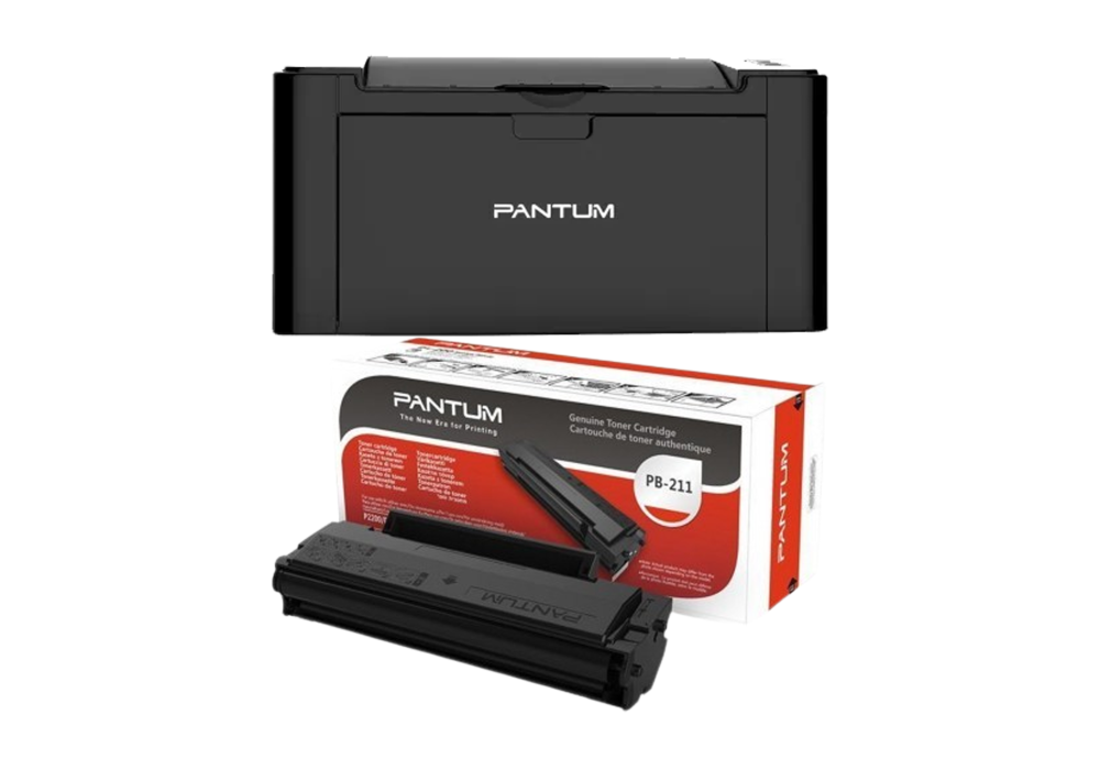Pantum P2500W Printer & Pantum PC-211EV Toner Combo