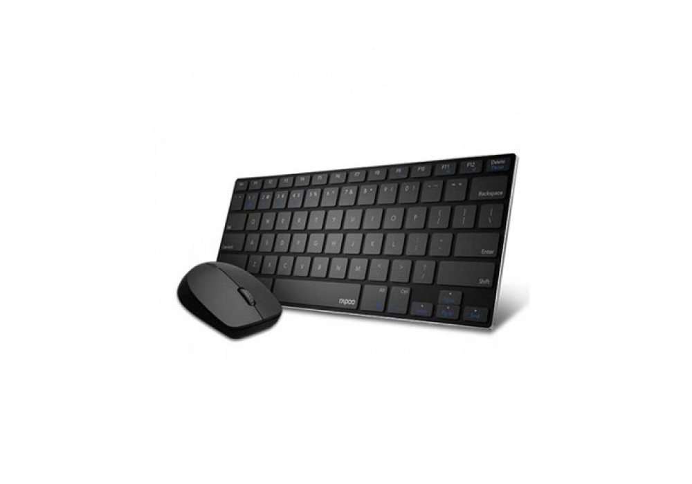 Rapoo 9000M Multi-mode Wireless Ultra-slim Keyboard and Mouse Combo