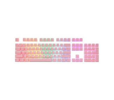 Redragon A130 Pudding 104 Keys Standard Doubleshot PBT Keycap Set White