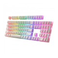 Redragon A130 Pudding 104 Keys Standard Doubleshot PBT Keycap Set White