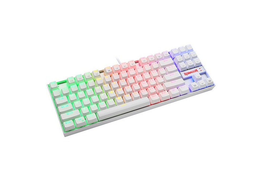 REDRAGON KUMARA K552 RGB MECHANICAL GAMING KEYBOARD (WHITE)