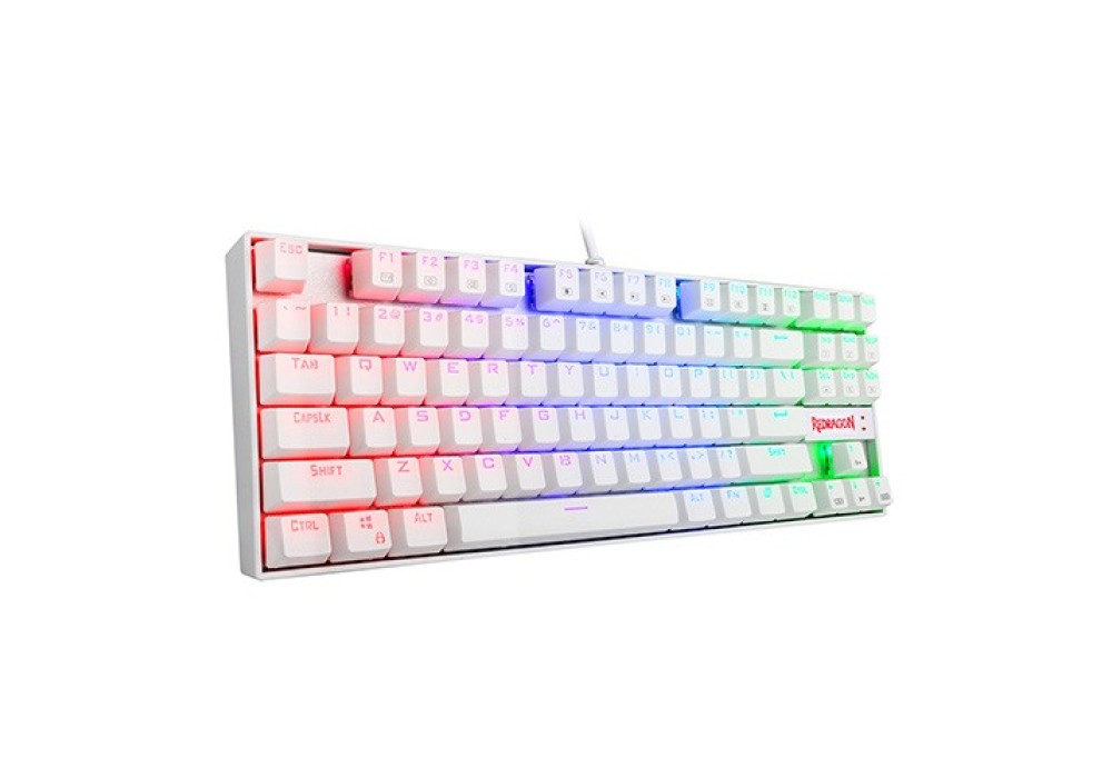 REDRAGON KUMARA K552 RGB MECHANICAL GAMING KEYBOARD (WHITE)