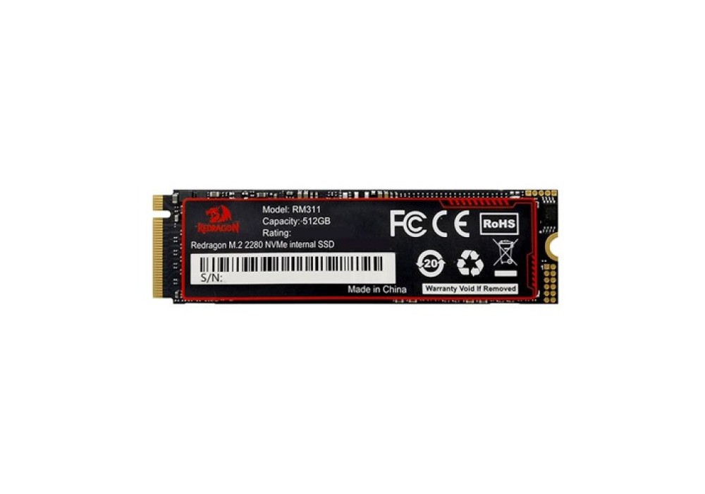 Redragon RM-311 512GB M.2 2280 Internal SSD