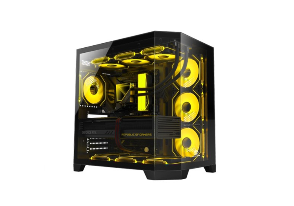 Revenger Air Box 7 ARGB Full Tower Desktop Gaming Case (Black)