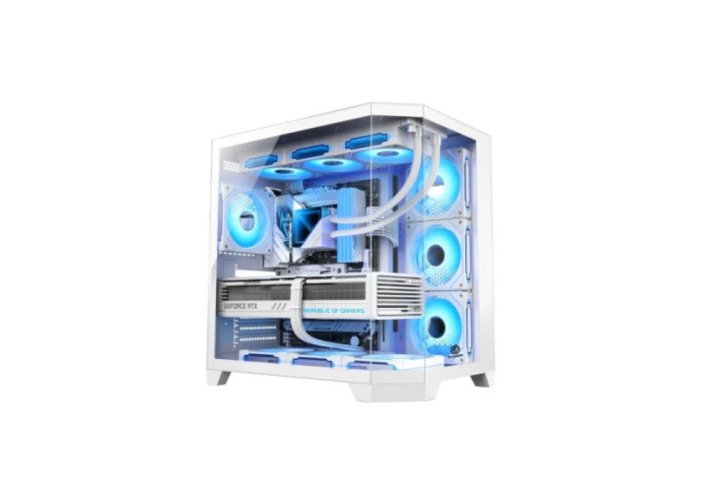 Revenger Air Box 7 ARGB Infinity Fans Full Tower White Gaming Case
