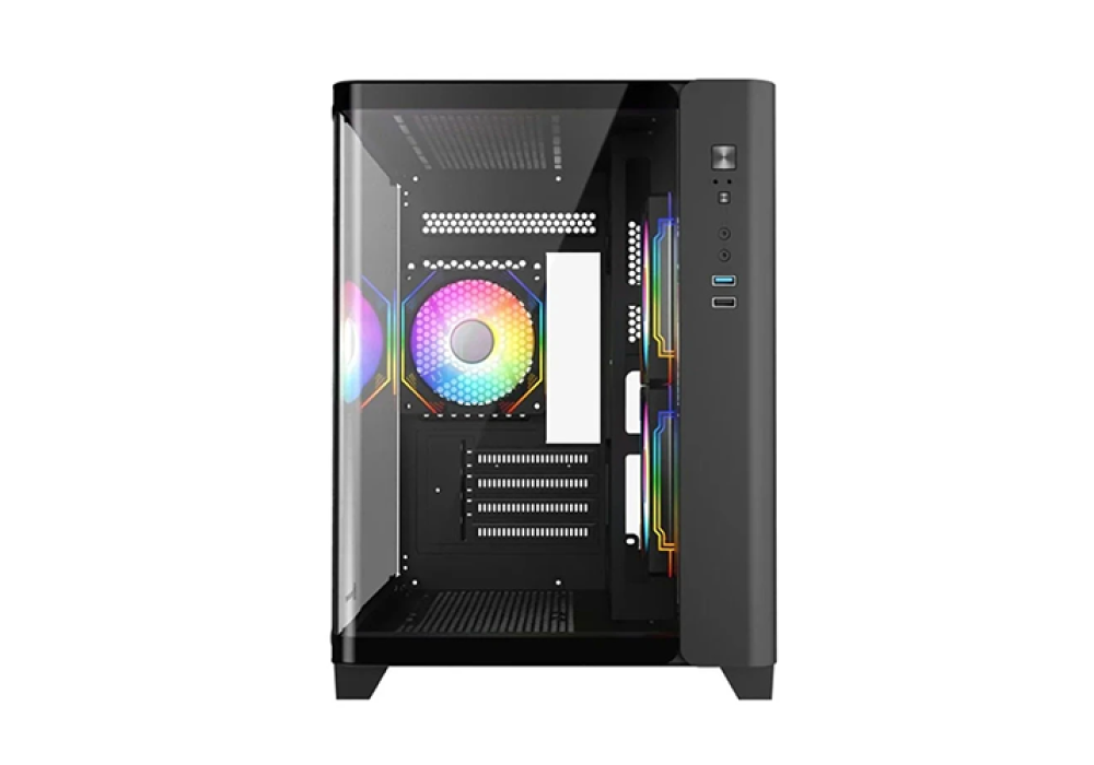 Revenger Air Tank Mini Mid Tower (Tempered Glass Window) Micro-ATX Gaming Desktop Case