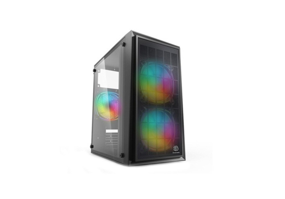 Revenger FIRE Mini Tower Micro ATX RGB Gaming Case