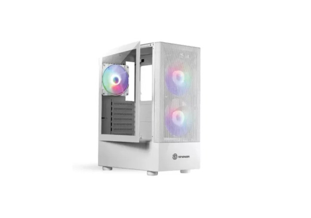 Revenger GHOST 2 White Mid Tower RGB ATX Gaming Case