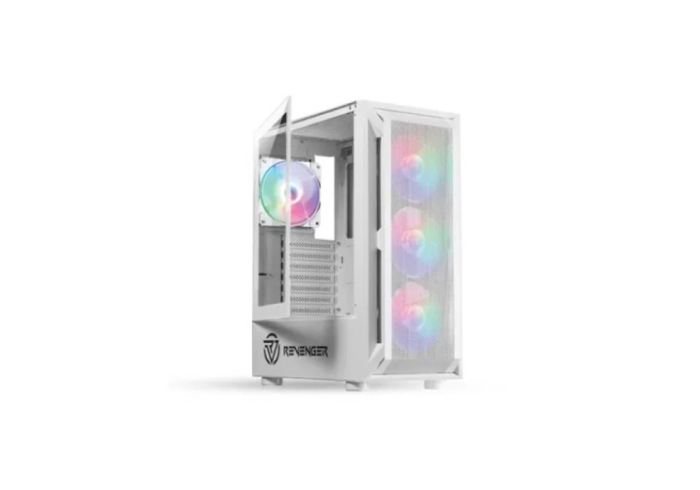 Revenger JETFIRE 2 White RGB Gaming Case