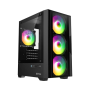 Revenger PHANTOM X Mid Tower (Tempered Glass Window) Micro-ATX Gaming Desktop Case