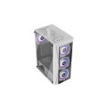 Revenger SHOCKWAVE Mid Tower ATX RGB Gaming Case White