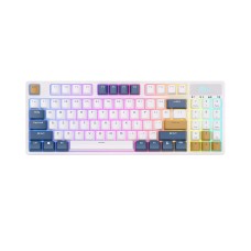 Royal Kludge RK89 Tri Mode Hot Swappable RGB Mechanical Keyboard White
