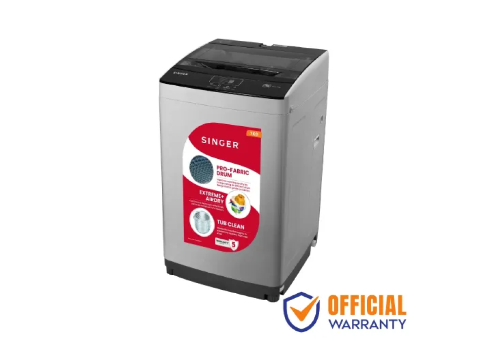 Singer SRWM-S100ATL70ISMJS1 7 KG Top Load Washing Machine
