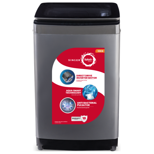 Singer S300ATL100DSMJG1 10 KG Top Load DD Inverter Washing Machine 