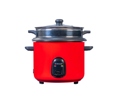 Singer 28STEAMCHEF-MSGL-TMR 2.8L Tomato Red Rice Cooker