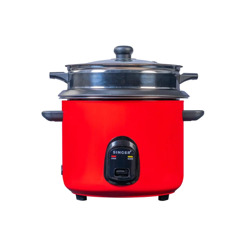 Singer 28STEAMCHEF-MSGL-TMR 2.8L Tomato Red Rice Cooker