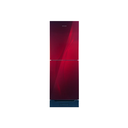 Singer FBDS260-RG 260L Red Bottom Mount Refrigerator