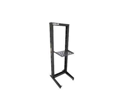 Safenet 32U 2-Post Open Frame Floor Standing Rack