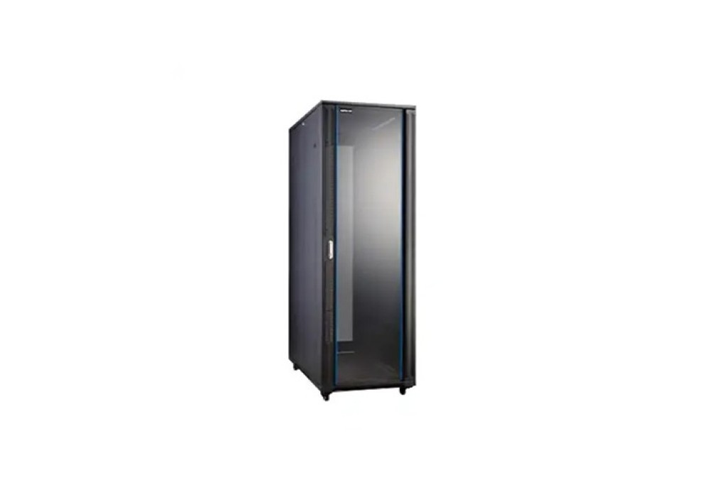 Safenet 32U Tempered Glass Door Floor Standing Server Cabinet