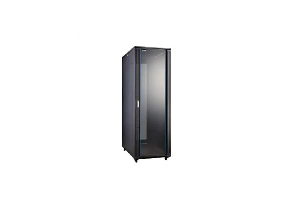 Safenet 42U-XL Tempered Glass Door Floor Standing Server Cabinet