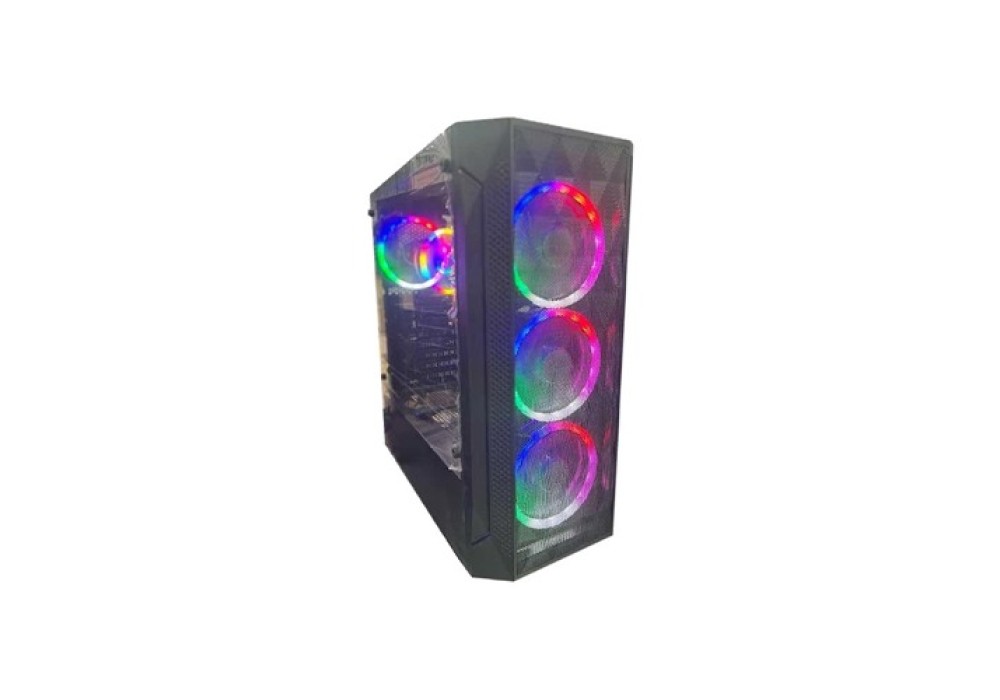 Safeway GX850 Mid Tower Black (Transparent Side Window) ATX Gaming Desktop Case