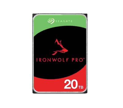 Seagate IronWolf Pro 20TB 3.5-inch 7200RPM SATA NAS HDD