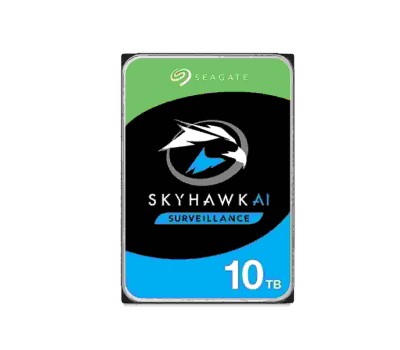 Seagate SkyHawk AI 10TB 7200RPM Surveillance HDD