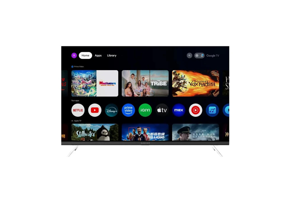 Singer 32GD6100TV 32 Inch Frameless Google TV