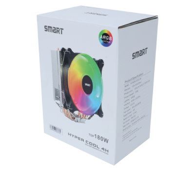 SMART HYPER COOL 4H 180W ARGB CPU Cooler