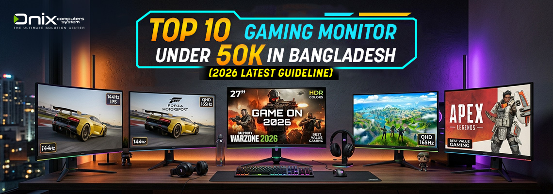 Top 10 Gaming Monitor Under 50K in Bangladesh (2026 latest Guideline)