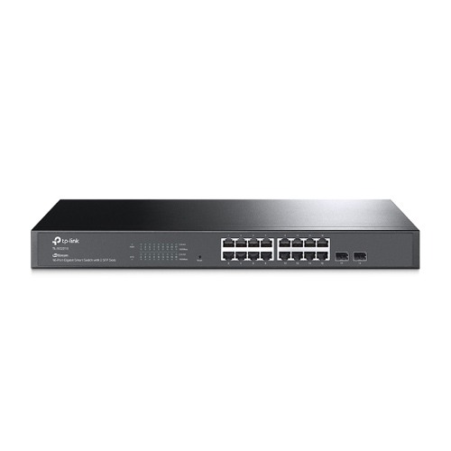 TP-LINK T1600G-18TS (TL-SG2216) 16-Port Gigabit Smart Switch with 2 SFP Slot
