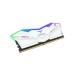 TEAM T-FORCE DELTA RGB WHITE 16GB DDR5 6000MHz CL38 Desktop Ram