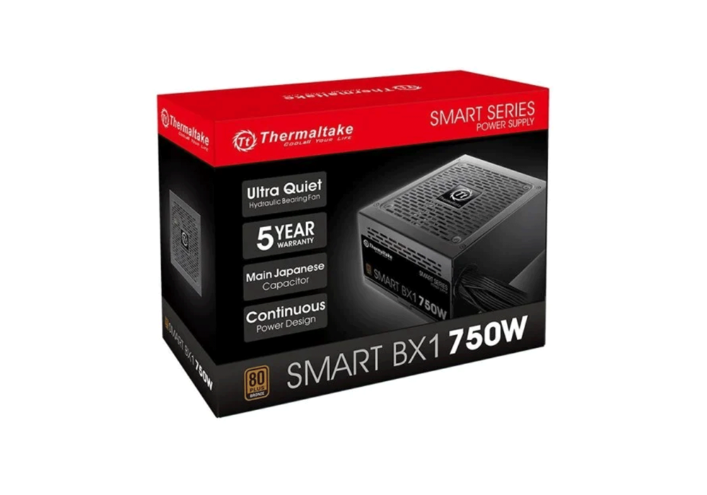 Thermaltake Smart BX1 750W 80+ Bronze Power Supply (PSU)