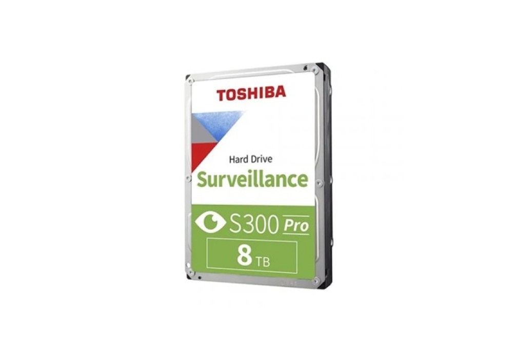 Toshiba S300 Pro 8TB 7200rpm 3.5-inch Surveillance Hard Drive