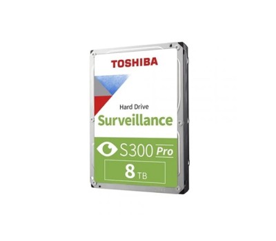 Toshiba S300 Pro 8TB 7200rpm 3.5-inch Surveillance Hard Drive