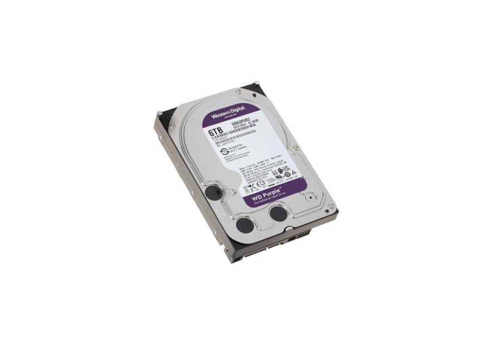 Western Digital Purple 6TB 3.5 Inch SATA 5400RPM Surveillance HDD