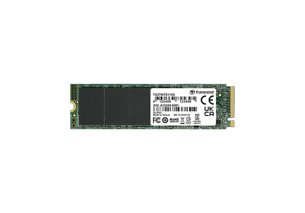 Transcend 115S 250GB M.2 2280 PCIe Gen3x4 SSD